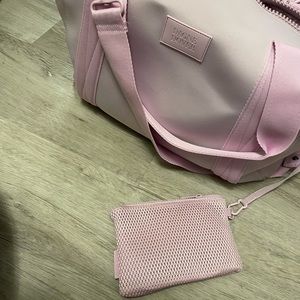Large Dagne Dover Duffel Bag in Pink